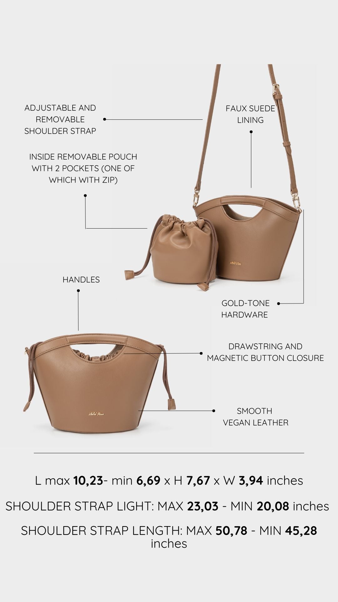 Bolso JOY - MARRON
