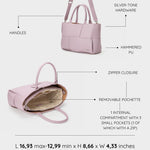Borsa a mano ROSY - LILAC