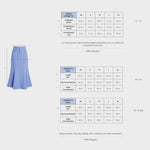 Gonna longuette AIDA - AZZURRO