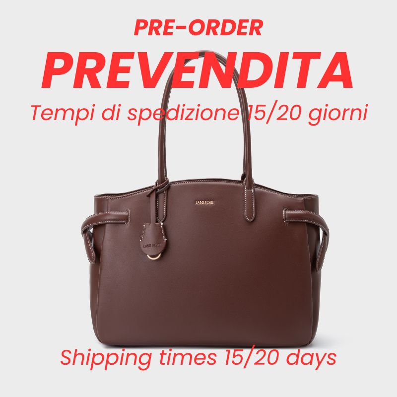Borsa a spalla SOLEIL PREVENDITA- BROWN
