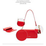Bolso de hombro NICOLE - ROJO