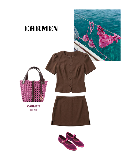 CARMEN Handbag - ORCHID