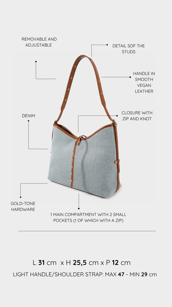 Borsa a spalla BROOKE 2.0 - TAUPE
