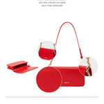 Bolso de hombro NICOLE - ROJO