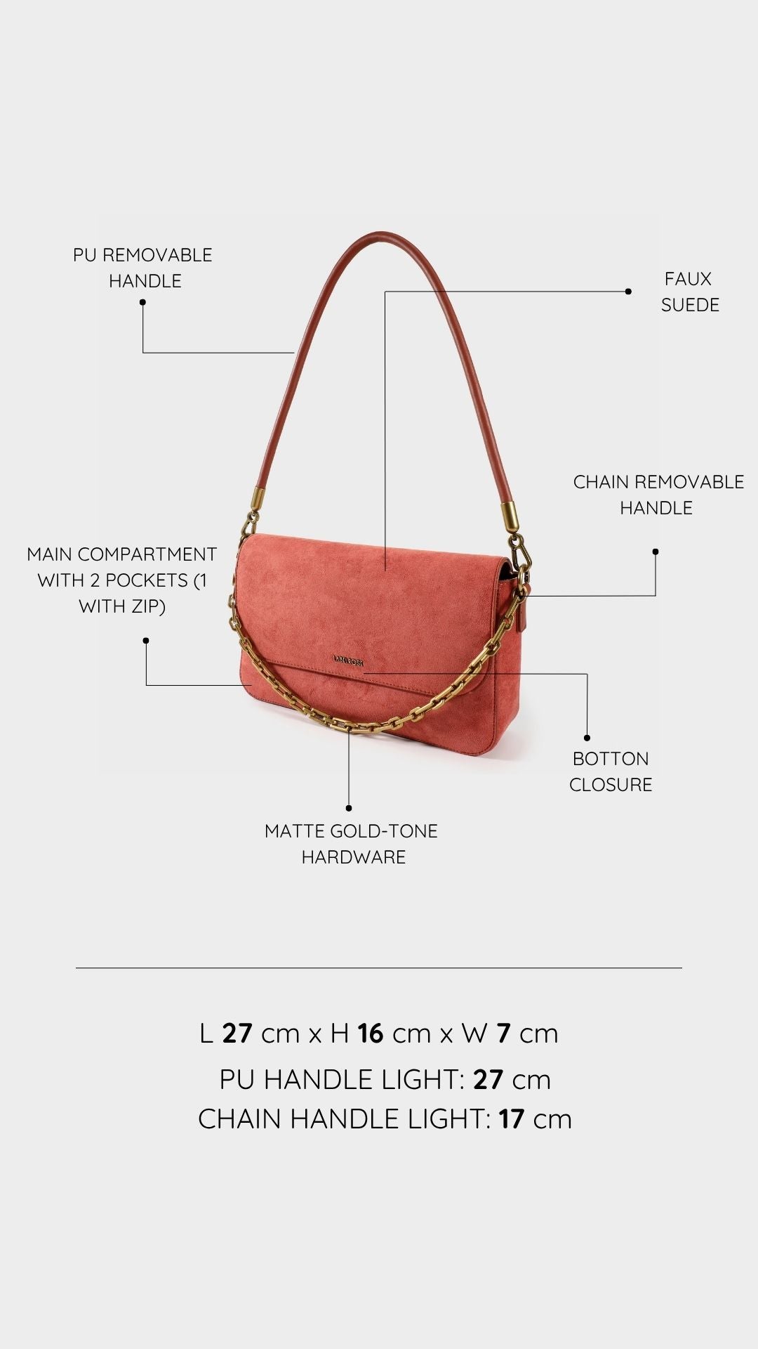 Borsa a spalla MELANY- PESCA