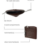 Portafoglio PARIS WALLET - HOT CHOCOLATE