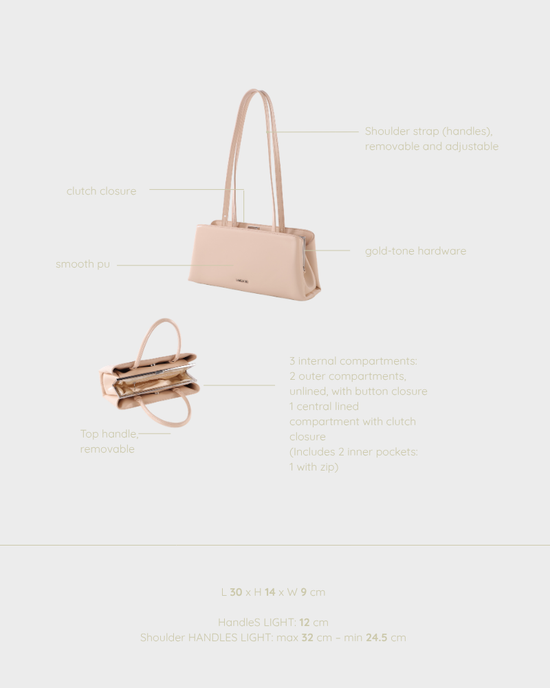 Borsa a mano PEARL- PETAL PEARL