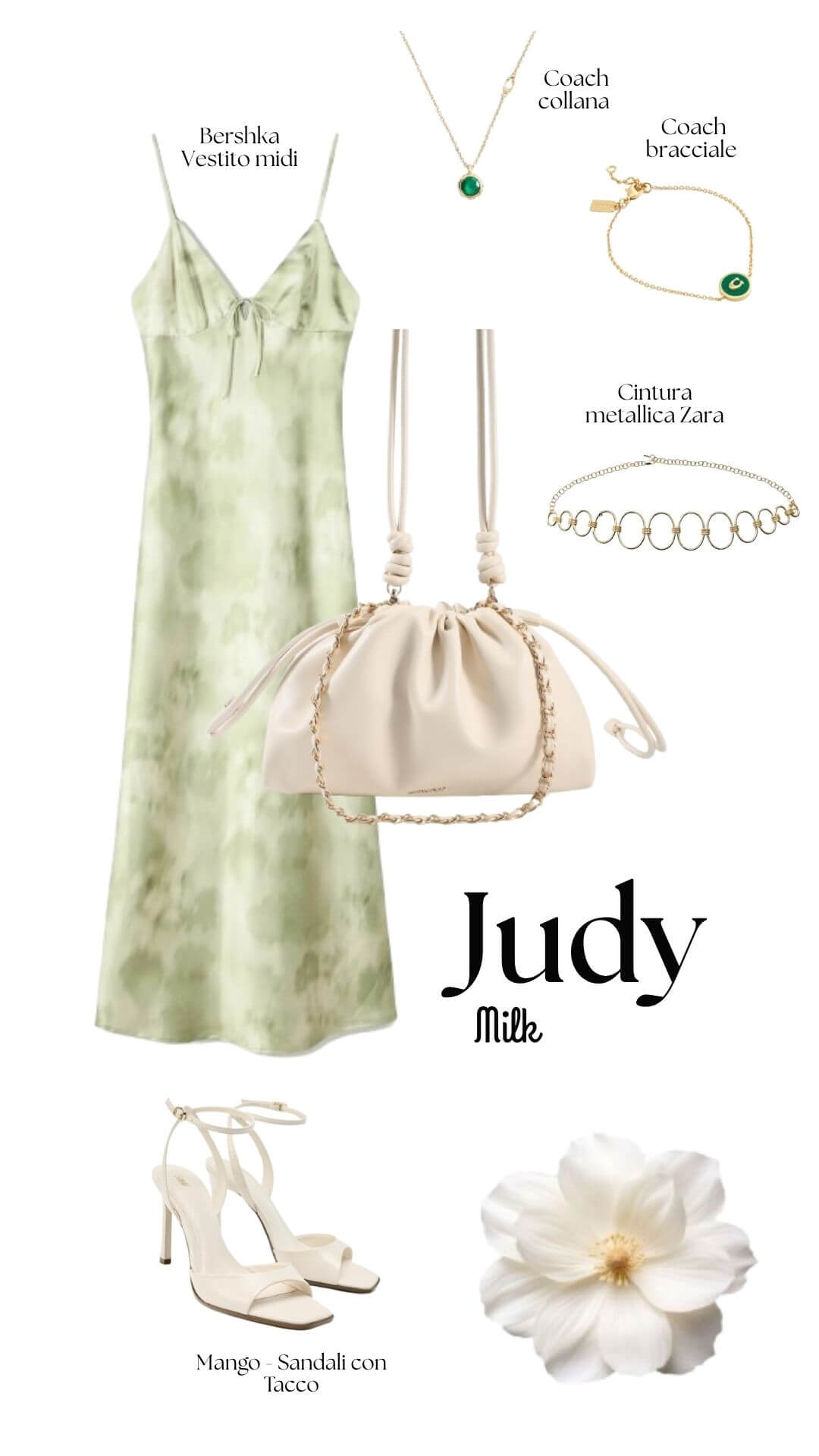 Borsa a tracolla JUDY - MILK