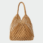 BREEZE Straw Bag - SAND