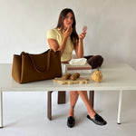 IVORY Shoulder Bag - AMERICAN COFFEE