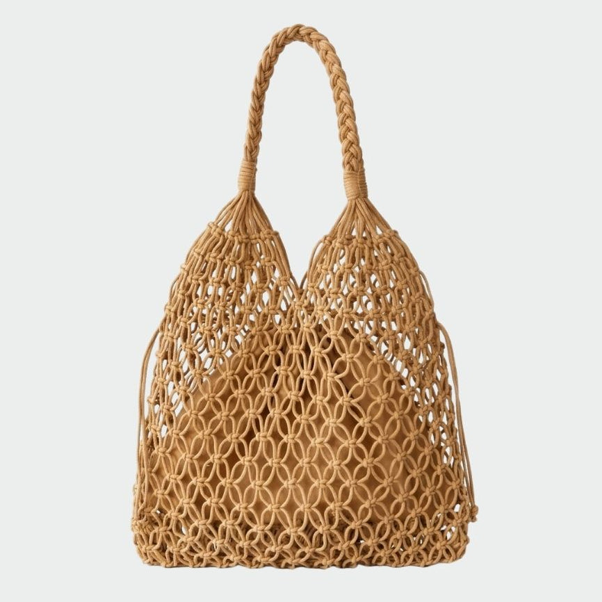 BREEZE Straw Bag - SAND