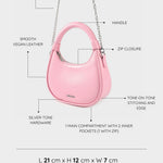 Mini bag a mano LADY - PINK BUBBLE
