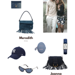 JOANNA Shoulder Bag - DARK BLUE