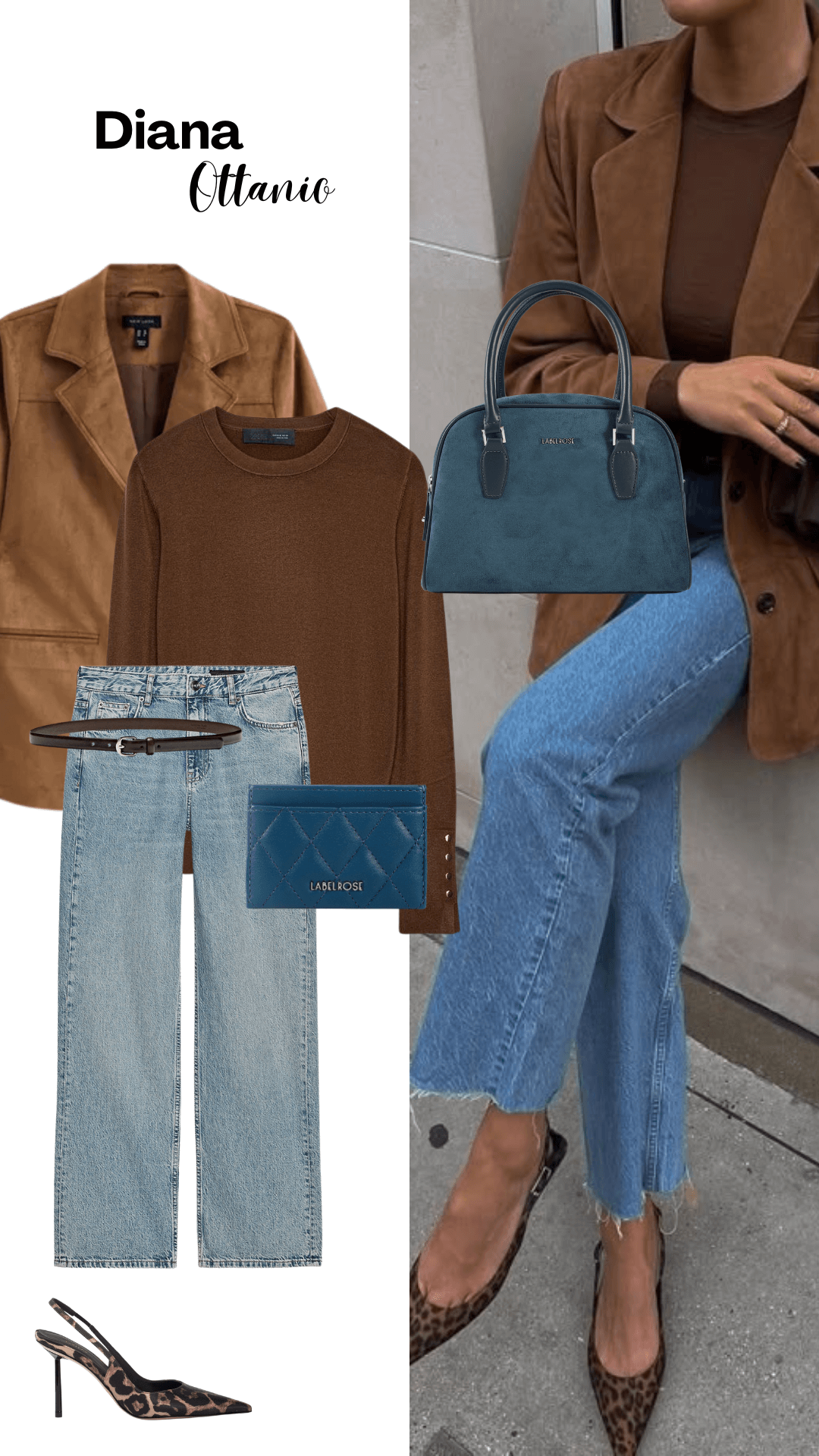 Borsa a tracolla DIANA   - OTTANIO