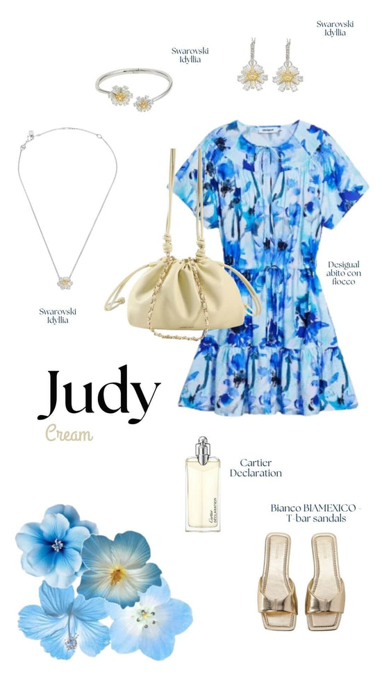 Borsa a tracolla JUDY - BUTTER YELLOW