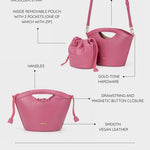 Borsa a mano JOY - TAFFY PINK