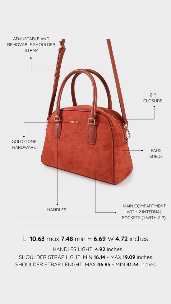 Borsa a tracolla DIANA   - CUOIO