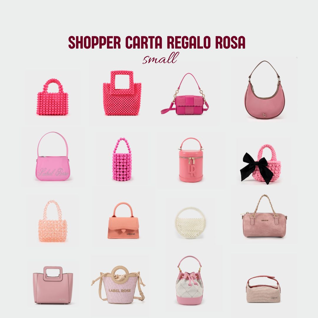 SHOPPER CARTA REGALO ROSA