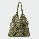 BREEZE Straw Bag - GREEN