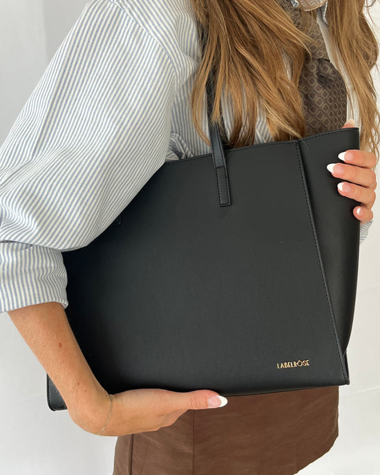 Borsa a spalla MELISSA BIG - BLACK GOLD