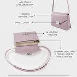 Borsa a tracolla AURA - LAVANDER
