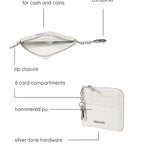 Portafoglio PARIS WALLET - SNOW
