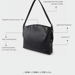 MINNIE Shoulder Bag - BLACK GOLD