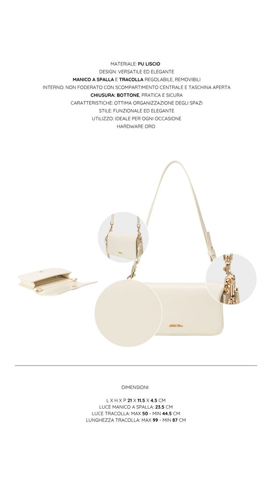 Borsa a spalla NICOLE - MILK