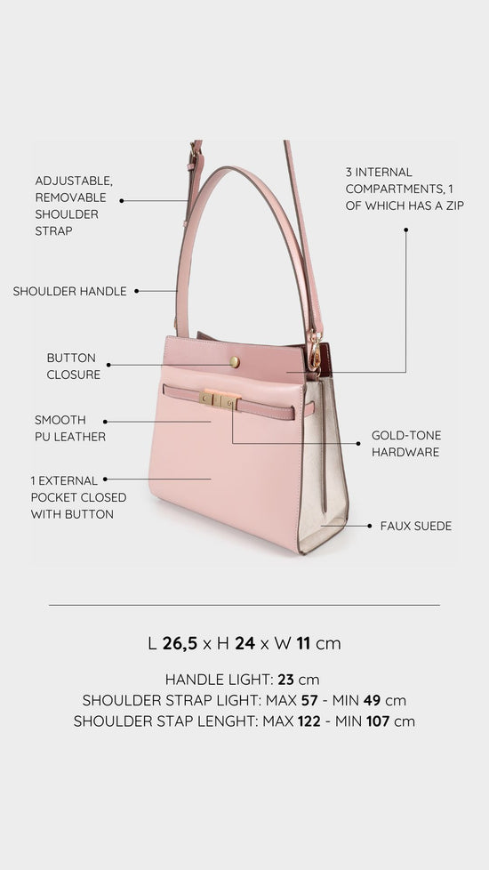 Borsa a spalla GRACE 5.0 - PINK