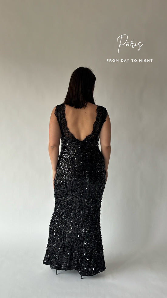 Vestito PARIS - BLACK