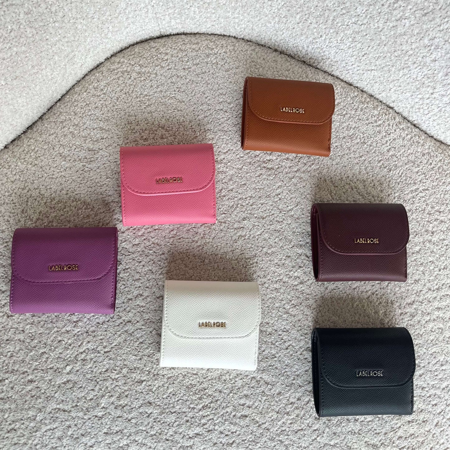 GRACE LONG WALLET - LIGHT BROWN