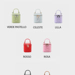 Mini bucket BONNY - PASTEL GREEN