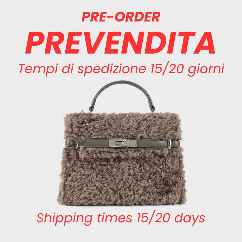 Borsa a mano GRACE TEDDY PREVENDITA- TAUPE