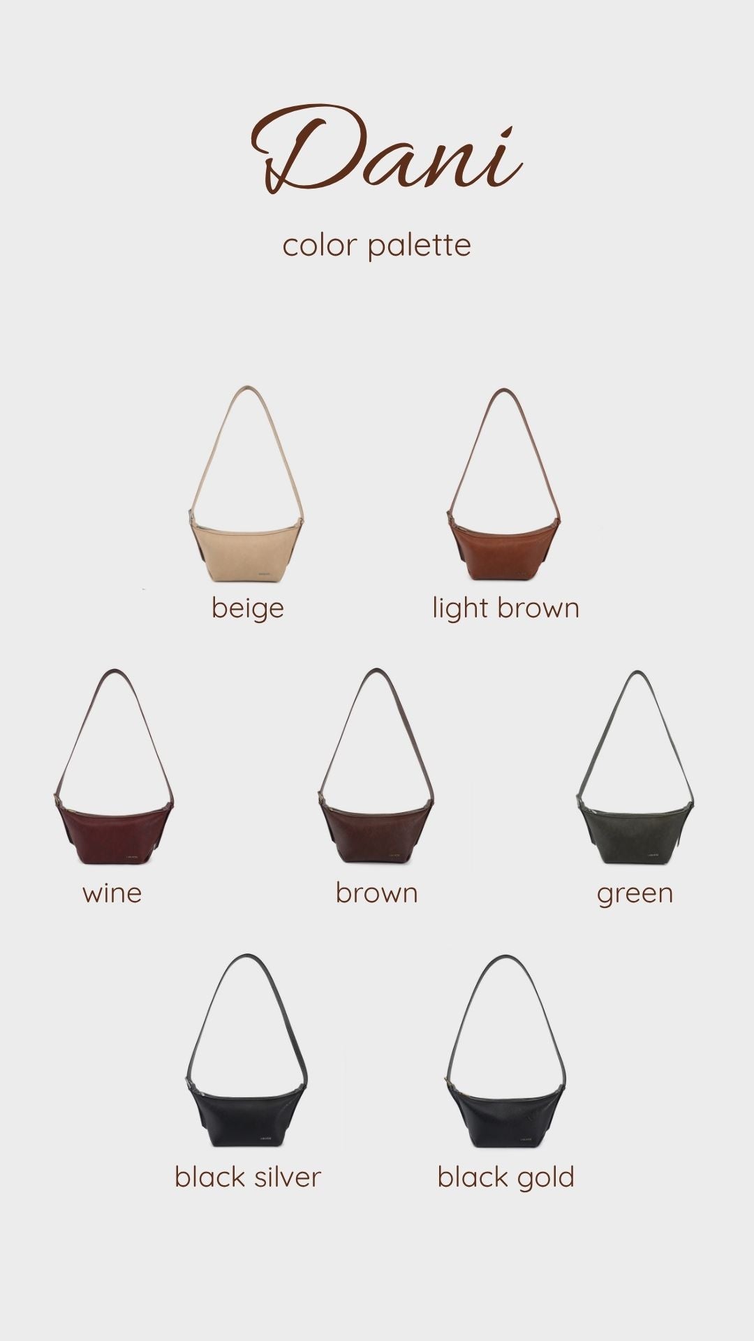 Borsa a spalla DANI- BEIGE