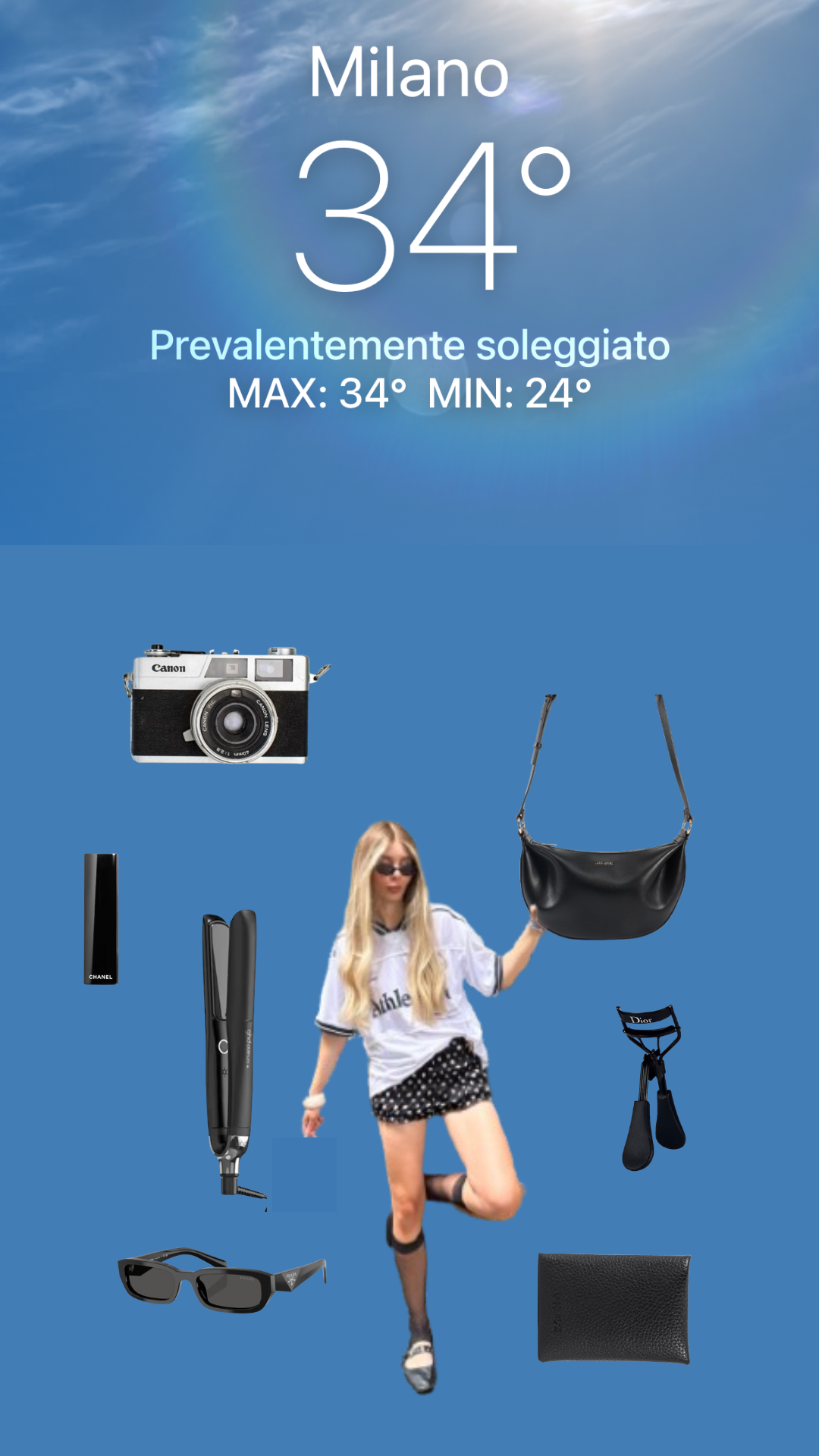 Borsa a spalla ARYA - BLACK