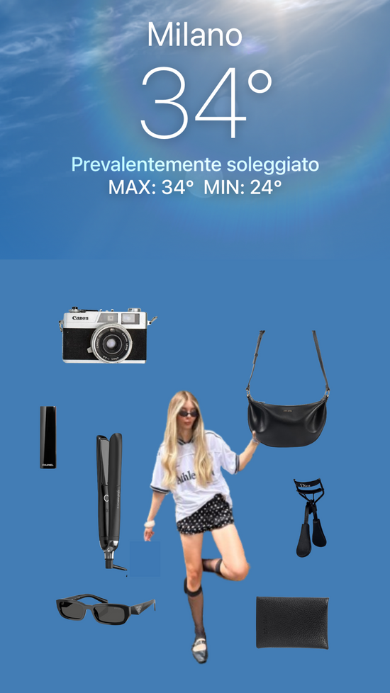 Borsa a spalla ARYA - BLACK