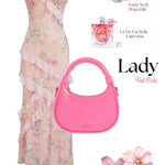 Mini bag a mano LADY - HOT PINK