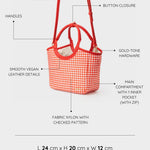Borsa a mano RYLEE - RED