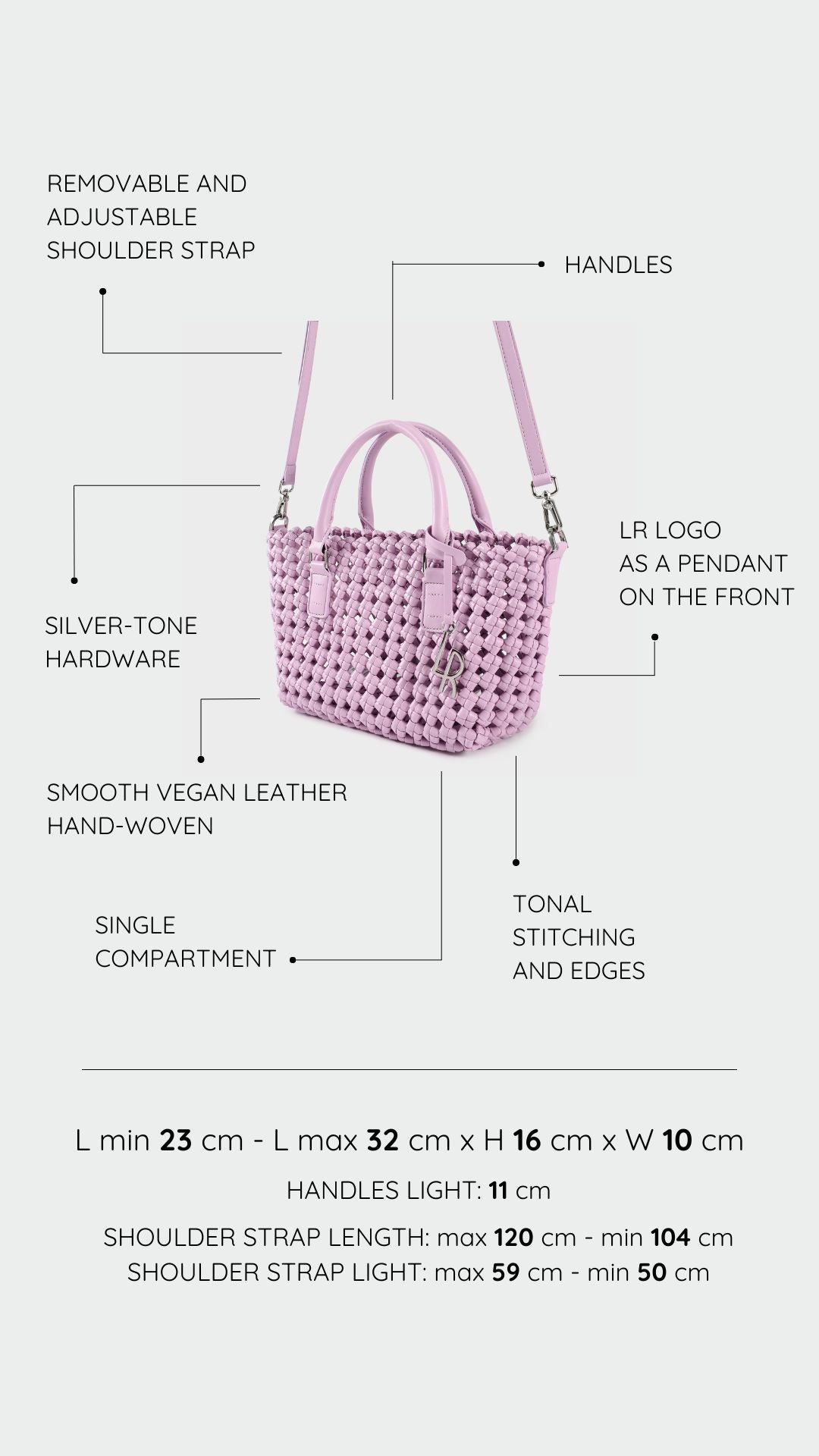 YVETTE Shoulder Bag - BABY PINK