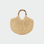 Bolso de paja ABYSS - BEIGE