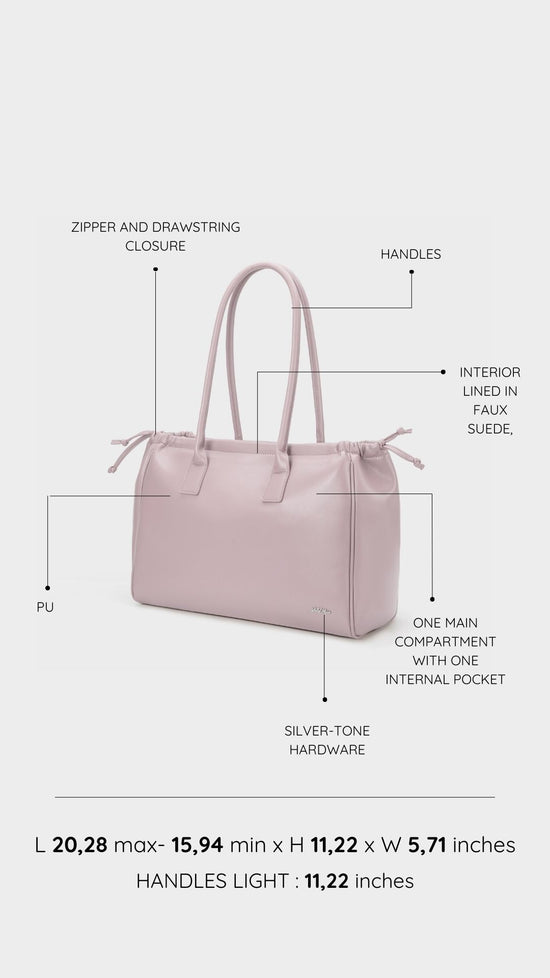 Borsa a spalla SKYLER - LAVANDER