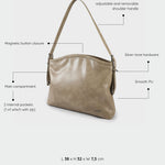 Borsa a spalla MINNIE - BEIGE