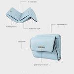 MISTY WALLET wallet - BABY BLUE