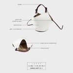 Borsa a mano MISTY - WHITE