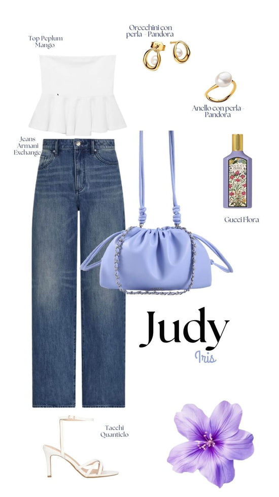 JUDY Shoulder Bag - IRIS