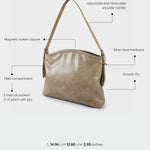 Borsa a spalla MINNIE - BEIGE