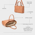 Borsa a mano ROSY - SOFT BROWN