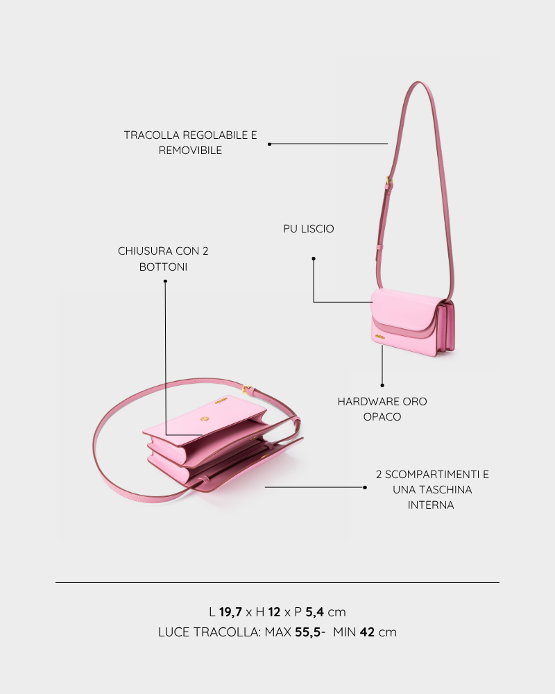 ARIANA Shoulder Bag - PINK