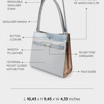 Bolso de hombro GRACE 5.0 - AZUL CLARO