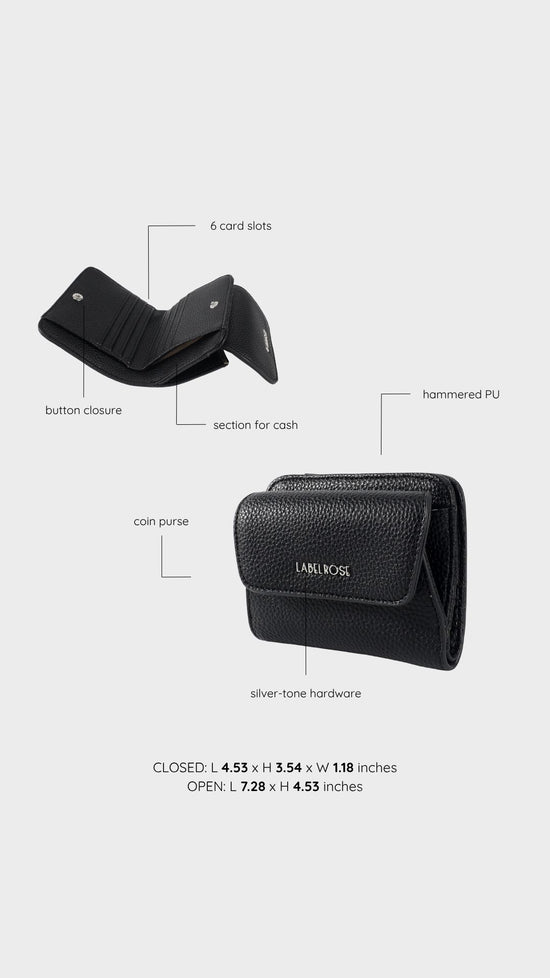 Portafoglio MISTY WALLET - BLACK